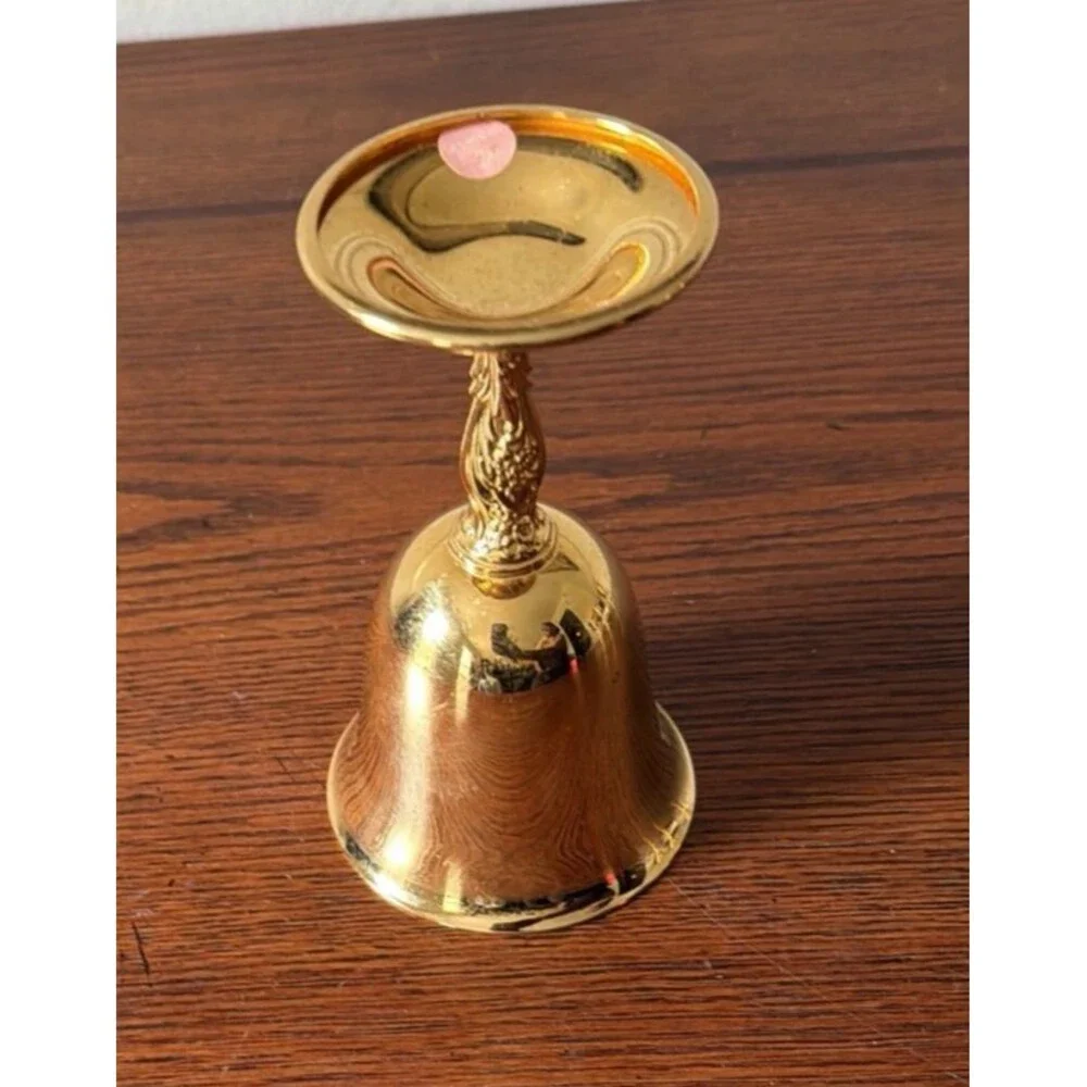 Set of 4 Vintage 24K Gold Plated Liqueur Cordial Goblets International Silver Co